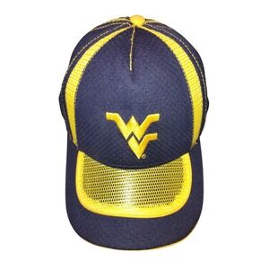 West Virginia Mountaineers Hat America Navy Gold NCAA Adjustable WVU Cap NWT